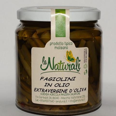 Fagiolini in olio d'oliva