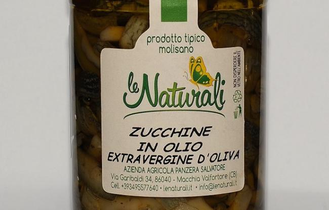 Zucchine in olio d'oliva